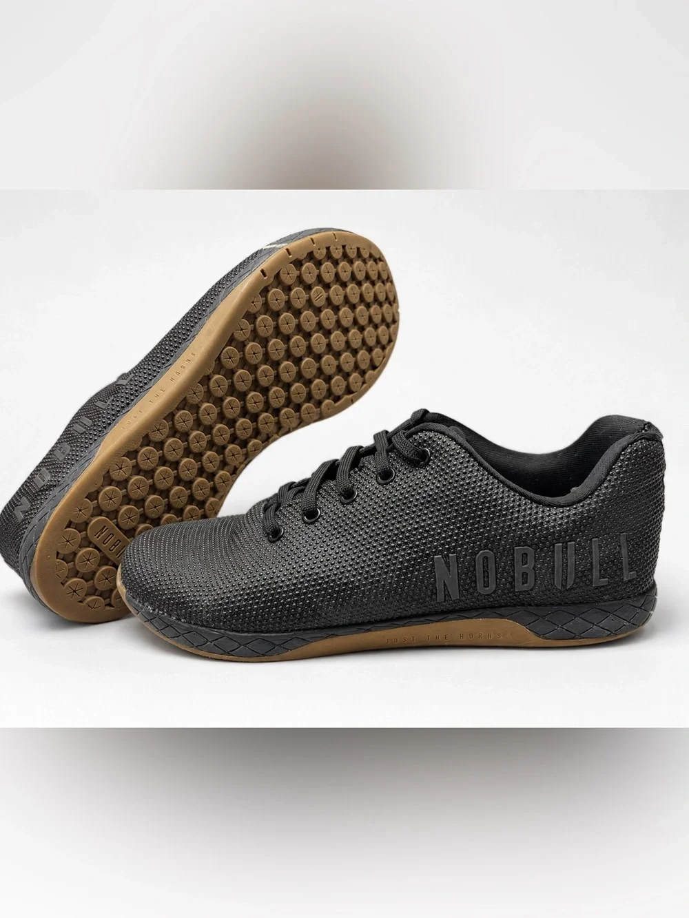 NOBULL black training shoes / cross trainers in men's size 12